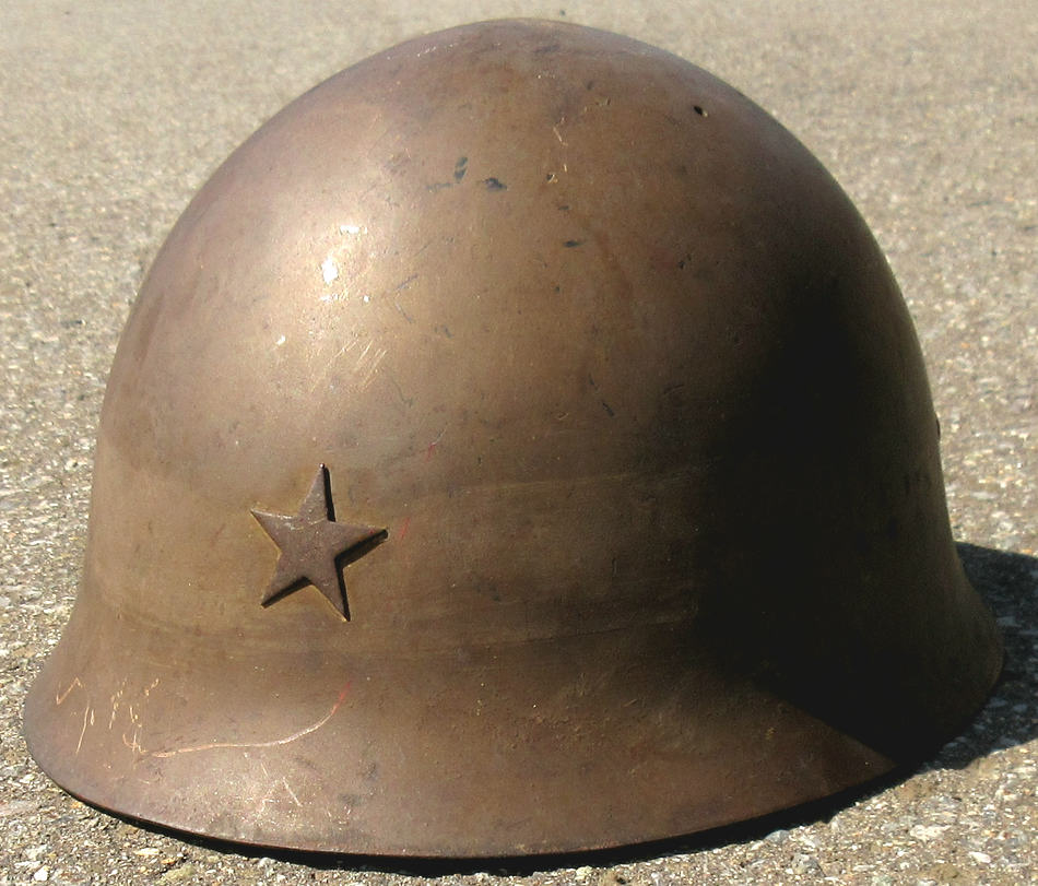旧日本軍 戦時中 ヘルメット 鉄帽