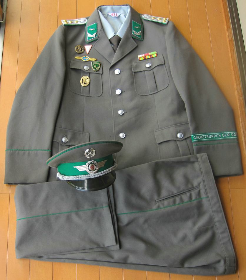 東ドイツ国境警備隊　制服